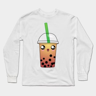 Happy Passionfruit Boba Long Sleeve T-Shirt